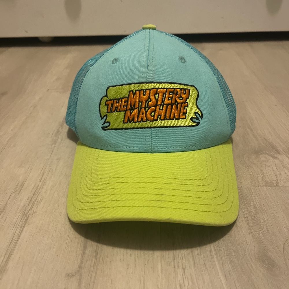 Mystery Machine Blue and Green Cap